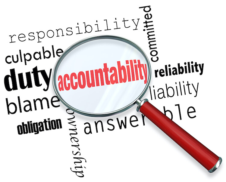 Accountability hack - name your number